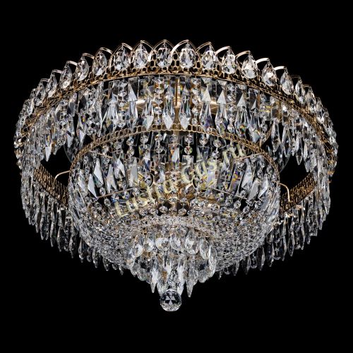 Люстра Хрустальный Каскад Перо в Магнитогорске Гусь Хрустальный