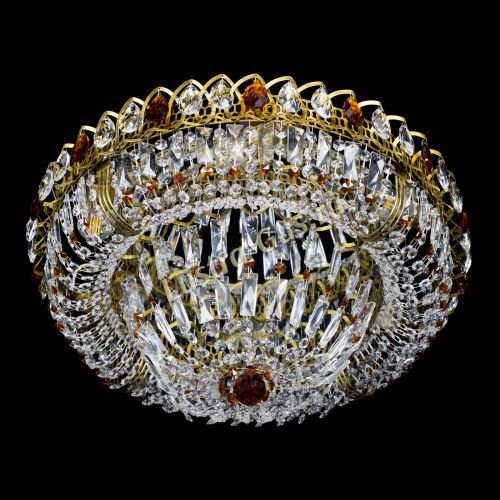 Люстра Кольцо Классика Пластинка чайная под бронзу в Магнитогорске Гусь Хрустальный