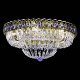 Люстра Кольцо Классика Пластинка фиолетовая под бронзу в Магнитогорске Люстра Кольцо Классика Пластинка фиолетовая под бронзу в Магнитогорске