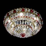 Люстра Кольцо Классика Пластинка красная под бронзу в Магнитогорске Люстра Кольцо Классика Пластинка красная под бронзу в Магнитогорске