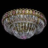 Люстра Кольцо Классика Пластинка розовая под бронзу в Магнитогорске Люстра Кольцо Классика Пластинка розовая под бронзу в Магнитогорске