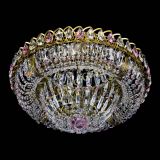 Люстра Кольцо Классика Пластинка розовая под бронзу в Магнитогорске Люстра Кольцо Классика Пластинка розовая под бронзу в Магнитогорске