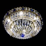 Люстра Кольцо Классика Пластинка синяя под бронзу в Магнитогорске Люстра Кольцо Классика Пластинка синяя под бронзу в Магнитогорске