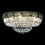 Люстра Кольцо Классика Пластинка зеленая под бронзу в Магнитогорске