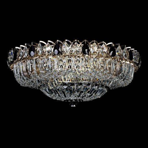 Люстра Кольцо Классика Пластинка черная в Магнитогорске Гусь Хрустальный