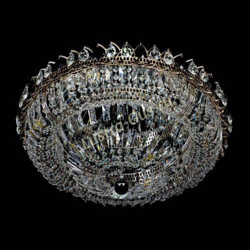 Люстра Кольцо Классика Пластинка черная в Магнитогорске Гусь Хрустальный