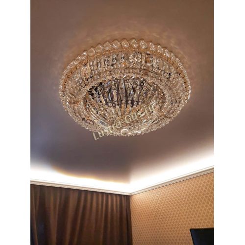 Люстра Кольцо Классика Пластинка 700 мм в Магнитогорске Гусь Хрустальный