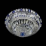 Люстра Кольцо Пластинка 600 мм синяя в Магнитогорске