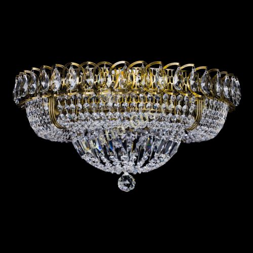 Люстра Кольцо Классика под бронзу 6 ламп в Магнитогорске Гусь Хрустальный