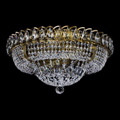 Люстра Кольцо Классика под бронзу 6 ламп в Магнитогорске Гусь Хрустальный