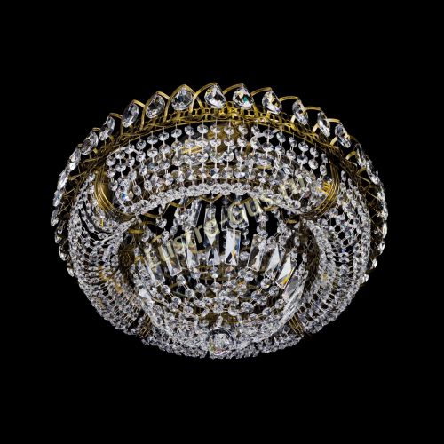 Люстра Кольцо Классика под бронзу 6 ламп в Магнитогорске Гусь Хрустальный