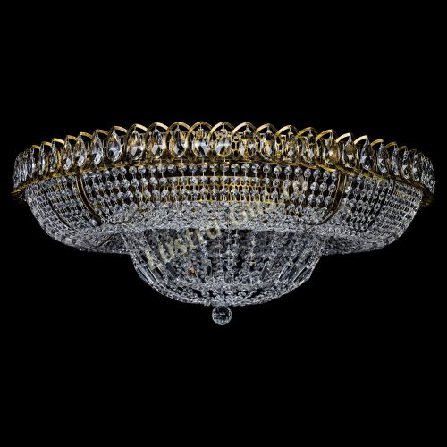 Люстра Кольцо Классика 10 ламп под бронзу в Магнитогорске Гусь Хрустальный