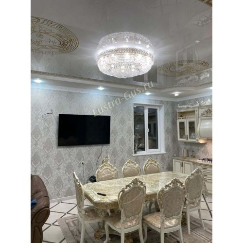 Люстра Кольцо Классика 900 мм в Магнитогорске Гусь Хрустальный