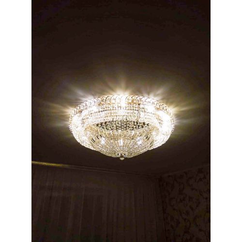 Люстра Кольцо Классика 900 мм в Магнитогорске Гусь Хрустальный