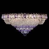 Люстра Кольцо пирамида шар 40 мм фиолетовая в Магнитогорске