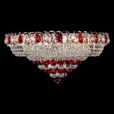 Люстра Кольцо пирамида шар 40 мм красная в Магнитогорске