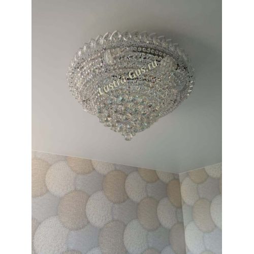 Люстра Кольцо пирамида шар 40 мм в Магнитогорске Гусь Хрустальный