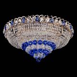 Люстра Кольцо пирамида шар 40 мм синяя в Магнитогорске