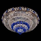 Люстра Кольцо пирамида шар 40 мм синяя в Магнитогорске