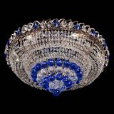 Люстра Кольцо пирамида шар 40 мм синяя в Магнитогорске