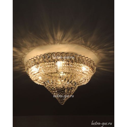 Люстра Кольцо Водоворот в Магнитогорске Гусь Хрустальный