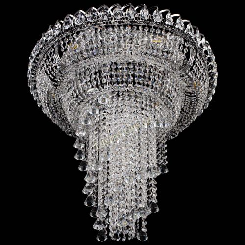 Люстра Кольцо №11 конусы в Магнитогорске Гусь Хрустальный