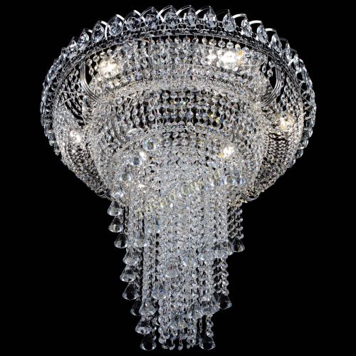 Люстра Кольцо №11 конусы в Магнитогорске Гусь Хрустальный