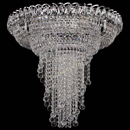 Люстра Кольцо №11 шар 30 в Магнитогорске Гусь Хрустальный