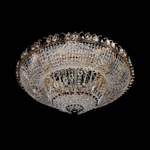 Люстра Кольцо Классика черное 800 мм  в Магнитогорске Гусь Хрустальный