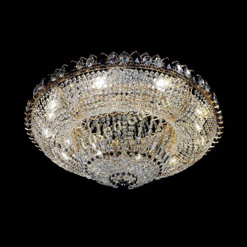 Люстра Кольцо Классика черное 800 мм  в Магнитогорске Гусь Хрустальный