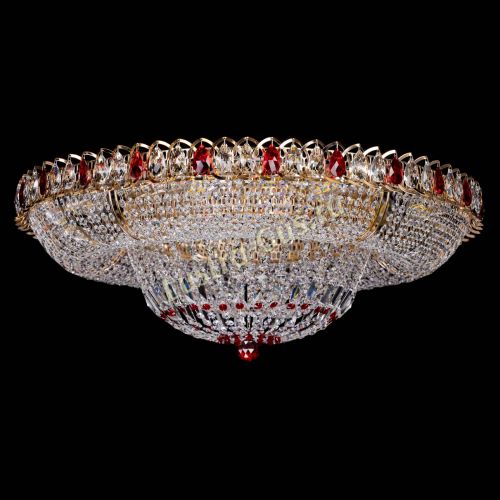 Люстра Кольцо Классика красное 800 мм  в Магнитогорске Гусь Хрустальный