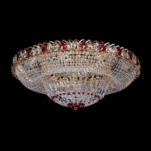 Люстра Кольцо Классика красное 800 мм  в Магнитогорске Гусь Хрустальный