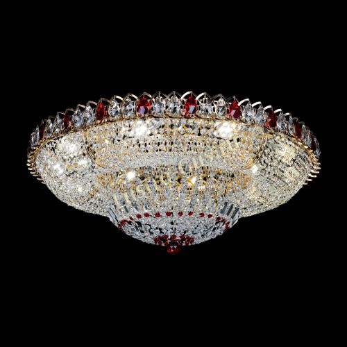 Люстра Кольцо Классика красное 800 мм  в Магнитогорске Гусь Хрустальный