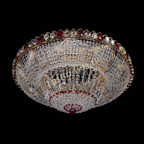 Люстра Кольцо Классика красное 800 мм  в Магнитогорске Гусь Хрустальный