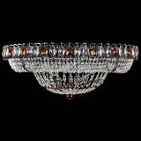 Люстра Кольцо Классика №8 Черная с чайными подвесками в Магнитогорске Люстра Кольцо Классика №8 Черная с чайными подвесками в Магнитогорске