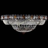 Люстра Кольцо Классика №8 Черная с чайными подвесками в Магнитогорске Люстра Кольцо Классика №8 Черная с чайными подвесками в Магнитогорске