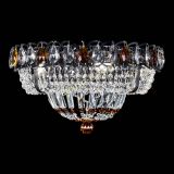 Люстра Кольцо Классика Черная с чайными подвесками в Магнитогорске Люстра Кольцо Классика Черная с чайными подвесками в Магнитогорске