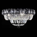 Люстра Кольцо Классика Черная с черными подвесками в Магнитогорске Люстра Кольцо Классика Черная с черными подвесками в Магнитогорске