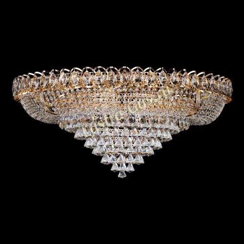 Люстра Кольцо Классика конус №10 в Магнитогорске Гусь Хрустальный