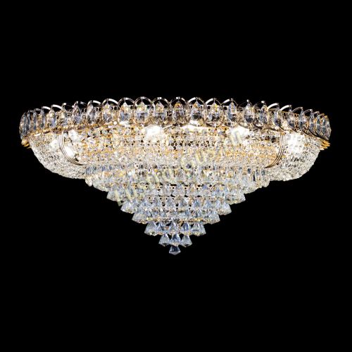 Люстра Кольцо Классика конус №10 в Магнитогорске Гусь Хрустальный