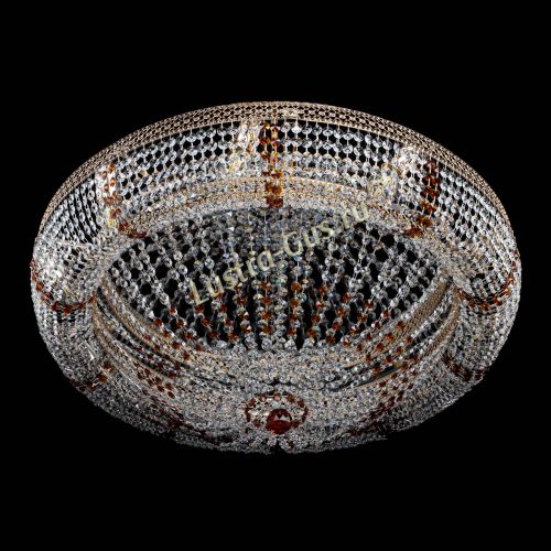 Люстра Кольцо Классика Венеция чайная в Магнитогорске Гусь Хрустальный