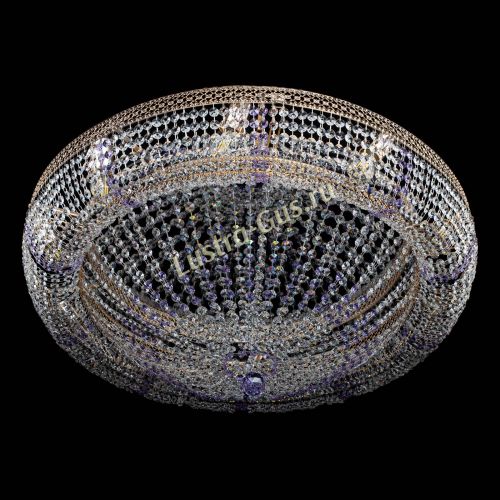 Люстра Кольцо Классика Венеция фиолетовая в Магнитогорске Гусь Хрустальный