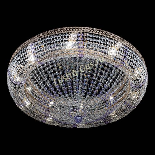 Люстра Кольцо Классика Венеция фиолетовая в Магнитогорске Гусь Хрустальный