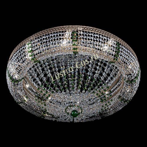 Люстра Кольцо Классика Венеция зеленая в Магнитогорске Гусь Хрустальный