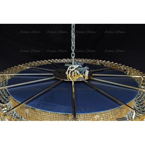 Люстра Кольцо Купол 2 - 1000 мм в Магнитогорске Гусь Хрустальный