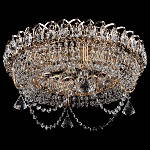 Люстра Кольцо Ожерелье конус в Магнитогорске Гусь Хрустальный