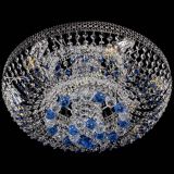 Люстра Кольцо Венеция №44 синяя в Магнитогорске