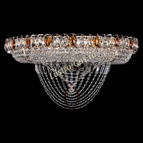 Люстра Кольцо Водоворот №8 чайная в Магнитогорске Гусь Хрустальный