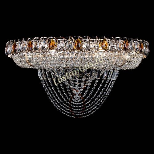 Люстра Кольцо Водоворот №8 чайная в Магнитогорске Гусь Хрустальный