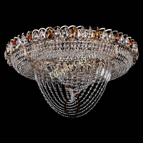 Люстра Кольцо Водоворот №8 чайная в Магнитогорске Гусь Хрустальный